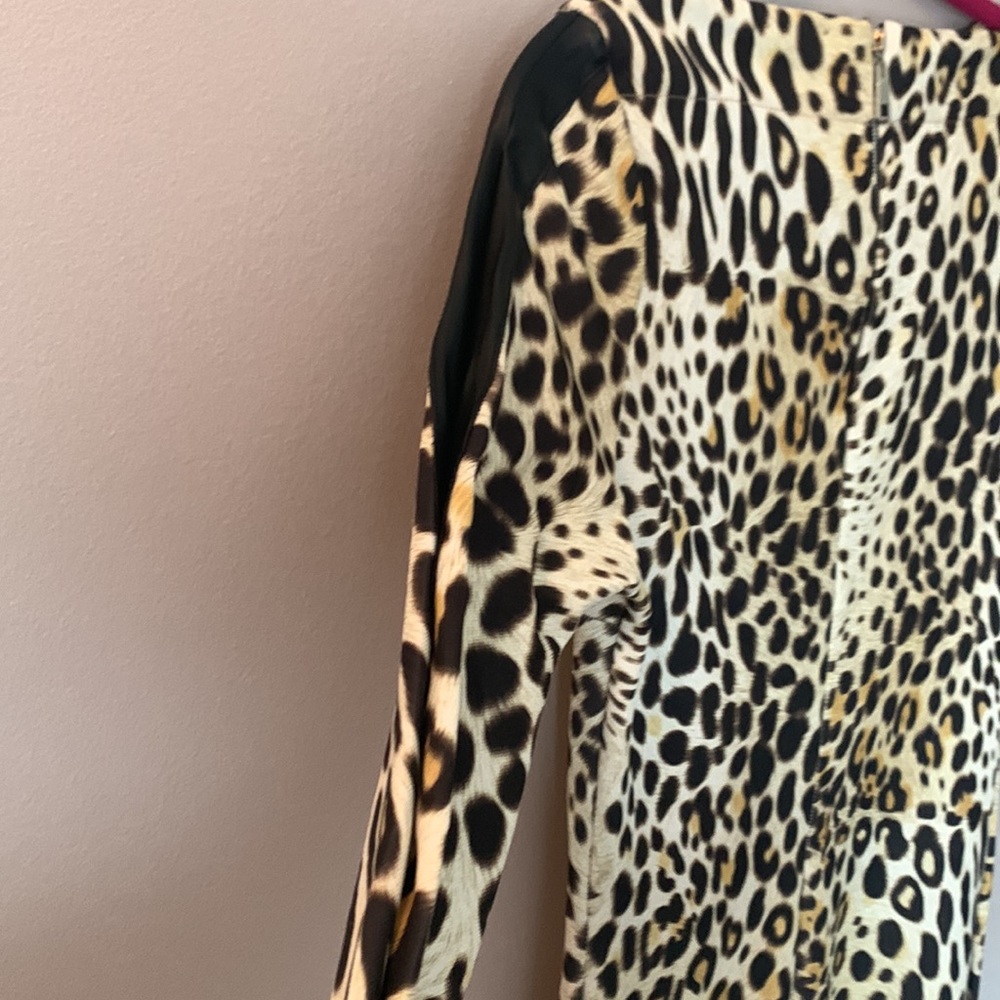 ZARA DRESS ANIMAL PRINT - Picture 3 of 4